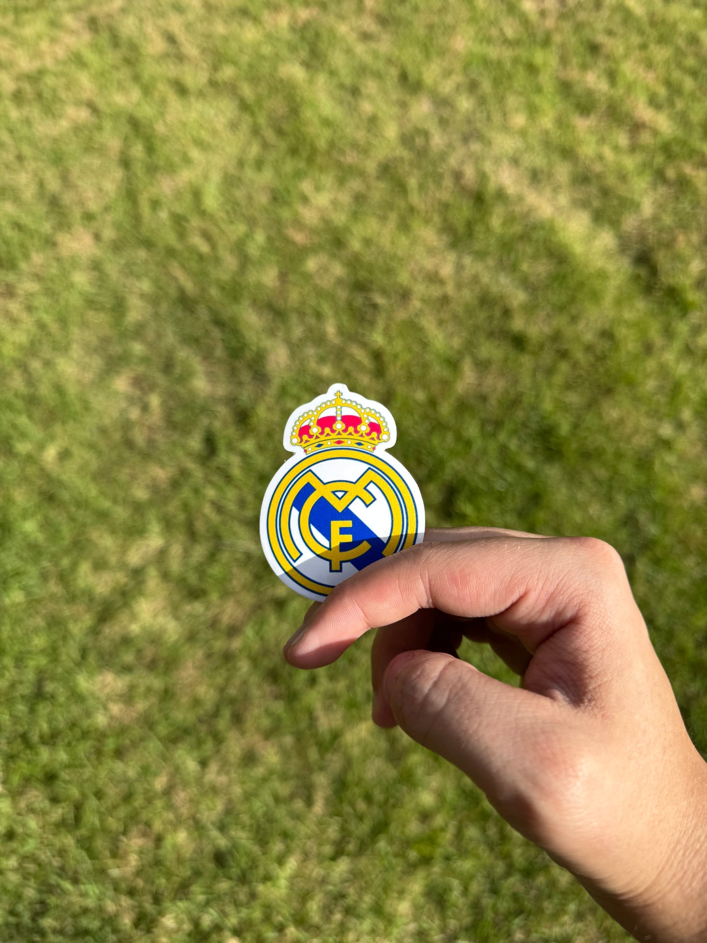 Sticker Escudo Real Madrid 2.5" Premium