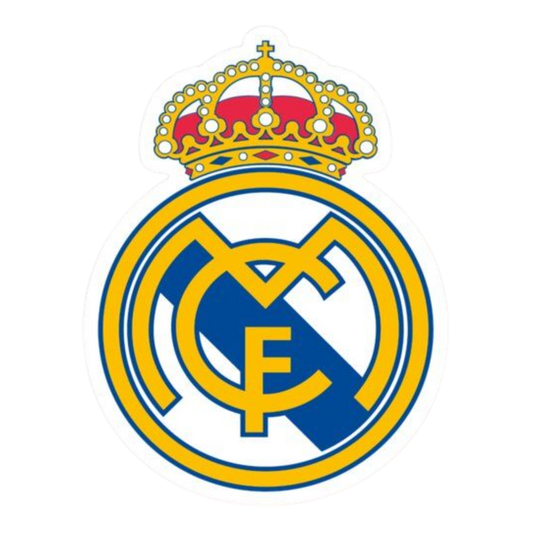 Sticker Escudo Real Madrid 2.5" Premium