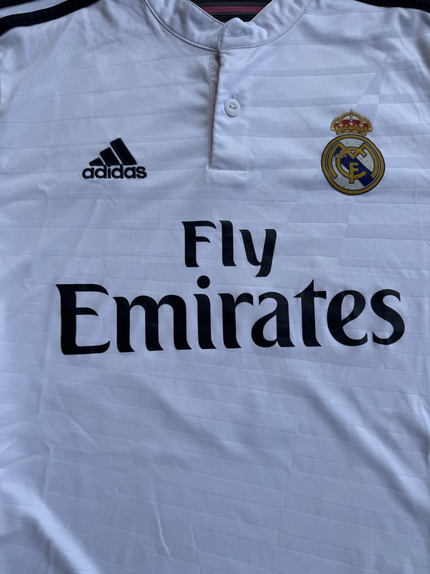 Adidas Real Madrid 2014/15 Home Soccer Jersey Benzema M
