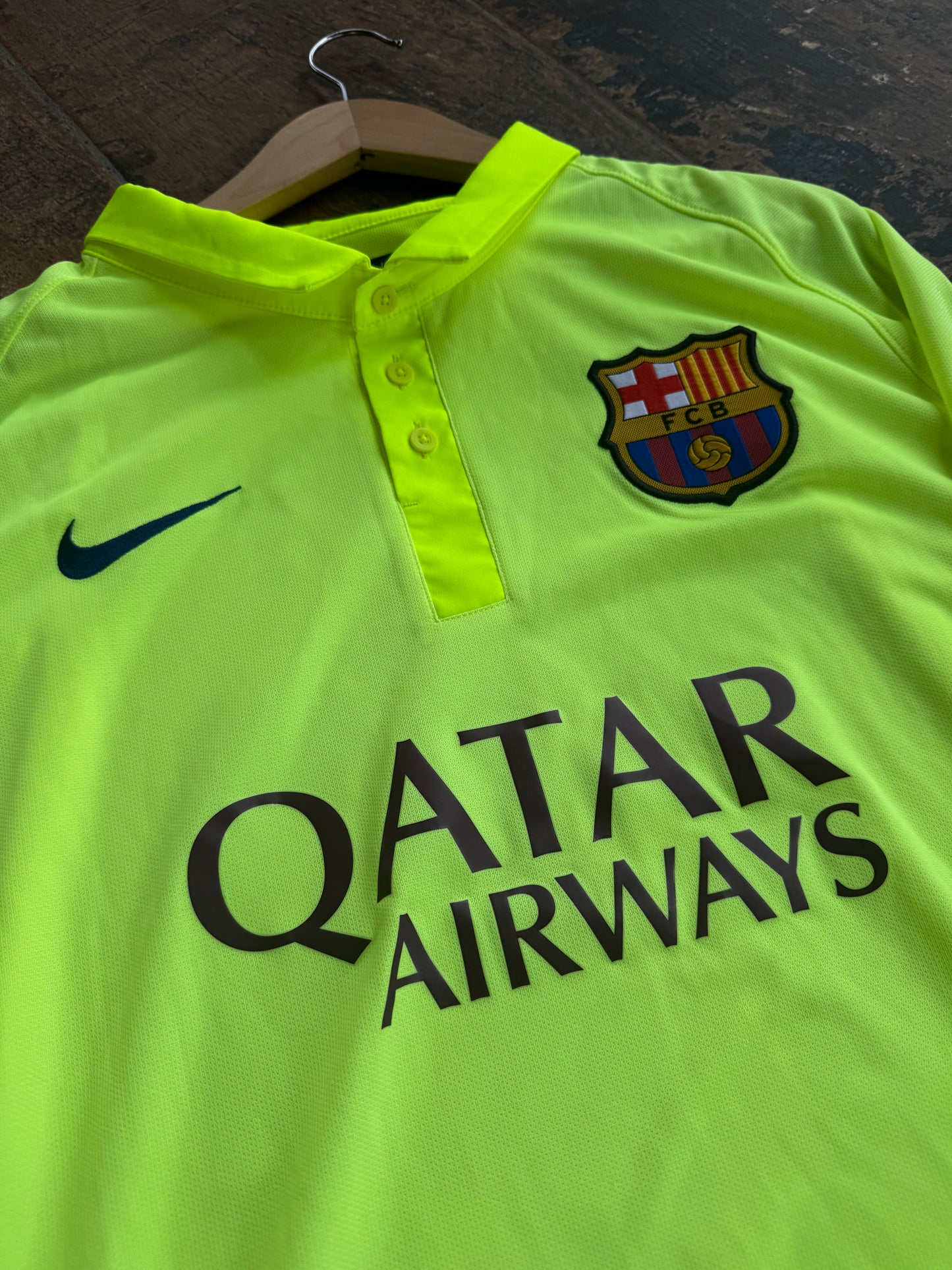 Barcelona 2014-15 Away Messi Size XL