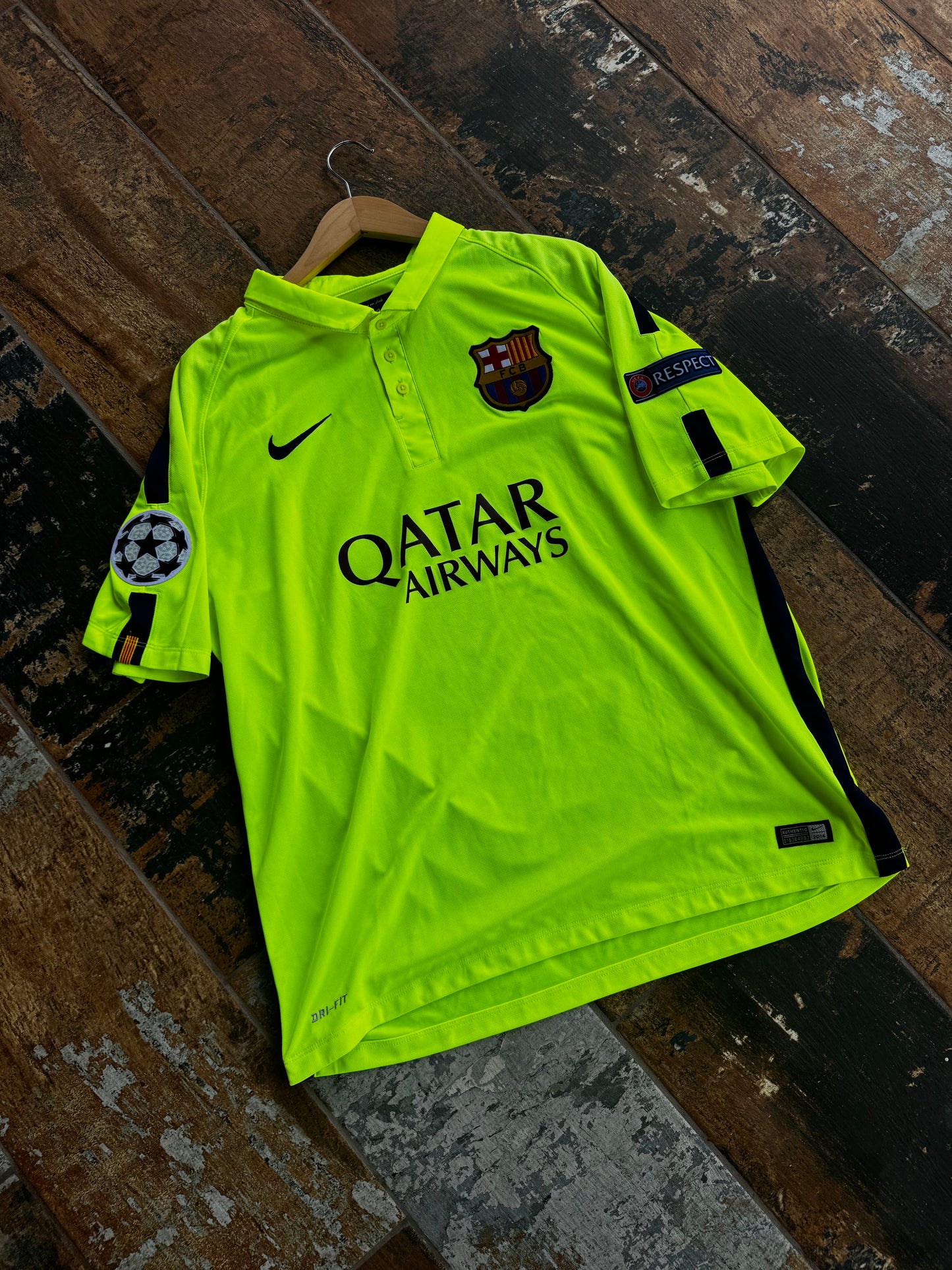 Barcelona 2014-15 Away Messi Size XL