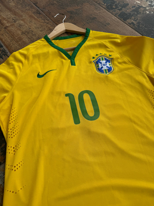Brazil Home 2014 Neymar Size XL