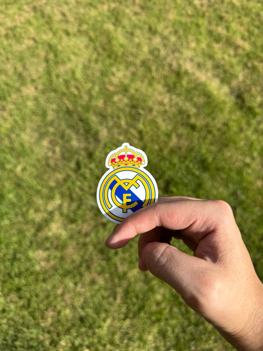 Sticker Escudo Real Madrid 2.5" Premium