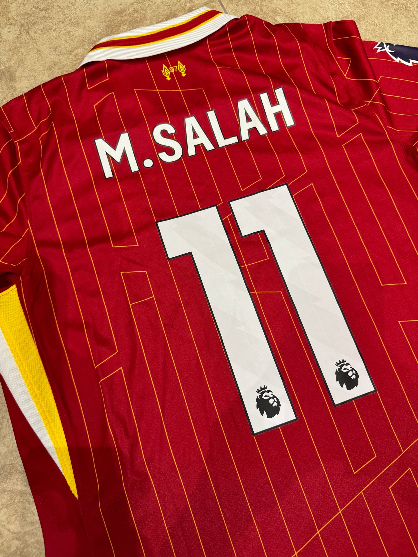 Liverpool Home 24/25 M.Salah Size L
