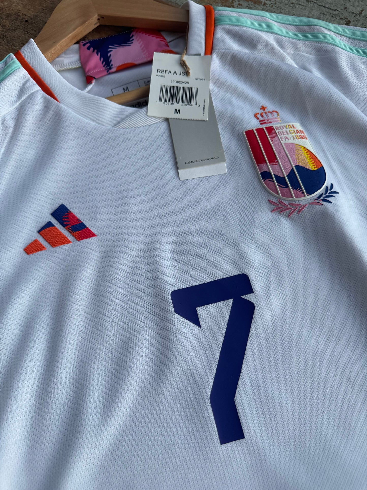 Bélgica 22/23 Kevin De Bruyne #7 Size M