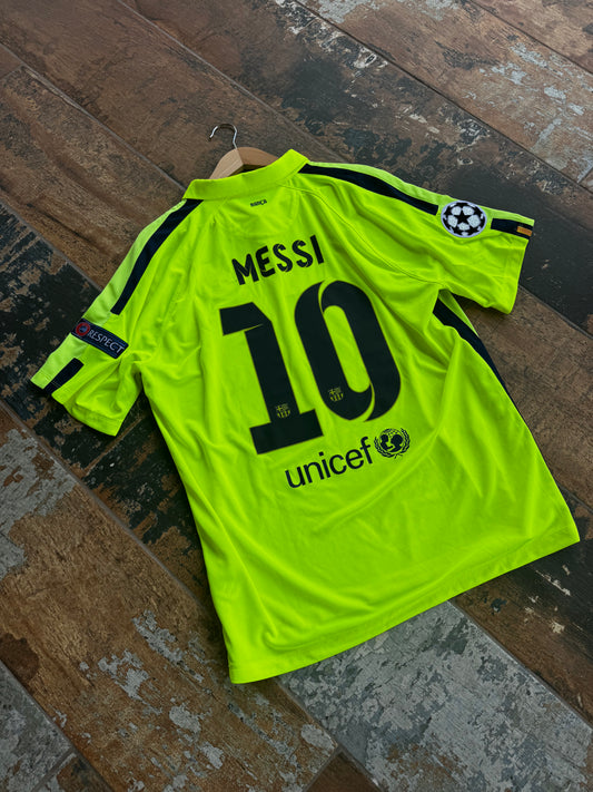 Barcelona 2014-15 Away Messi Size XL