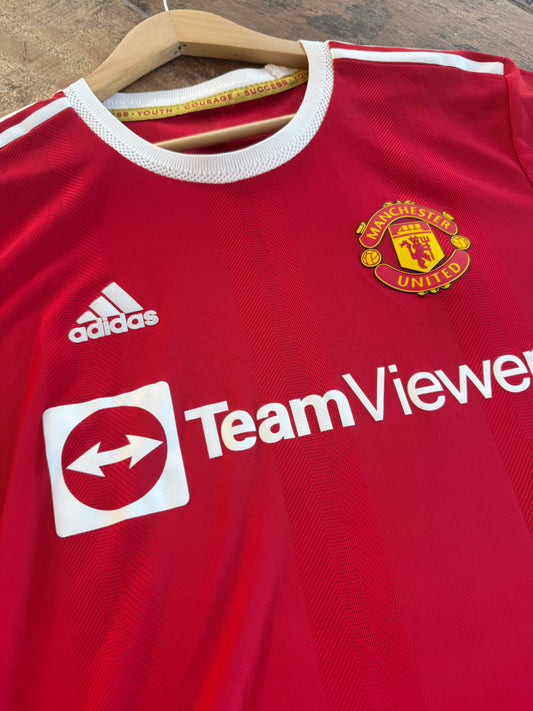 Manchester United 21/22 Home Player Versión Size L