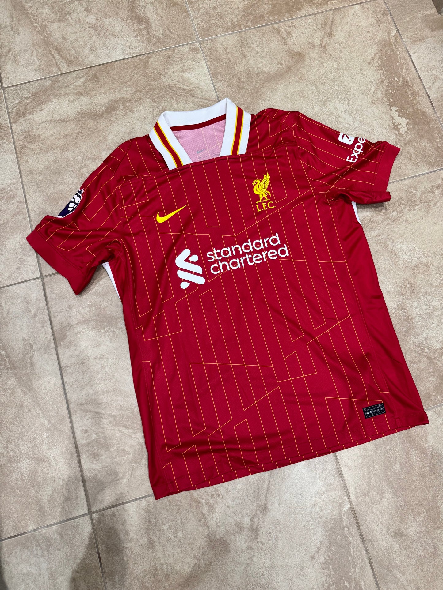 Liverpool Home 24/25 M.Salah Size L