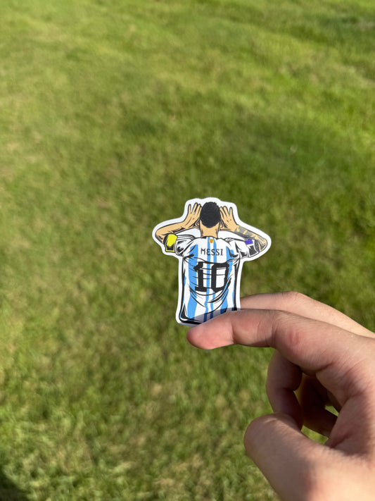 Habla habla - Messi Sticker Premium 2.5”