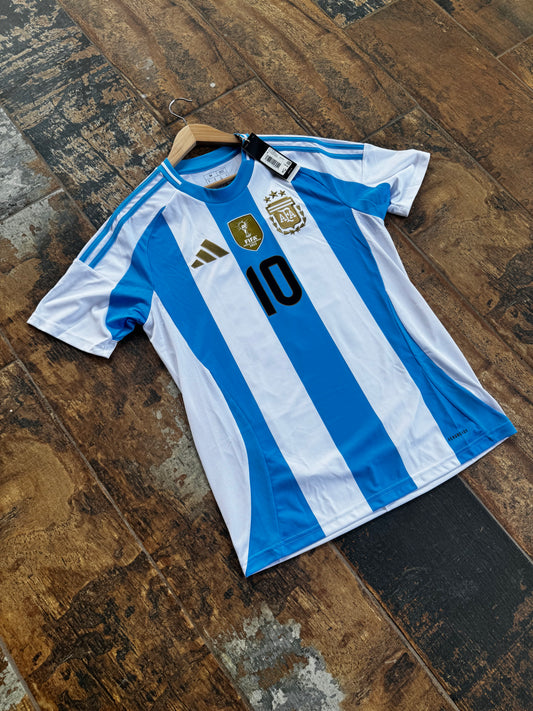 Argentina Home 2024 Jersey Messi Size M