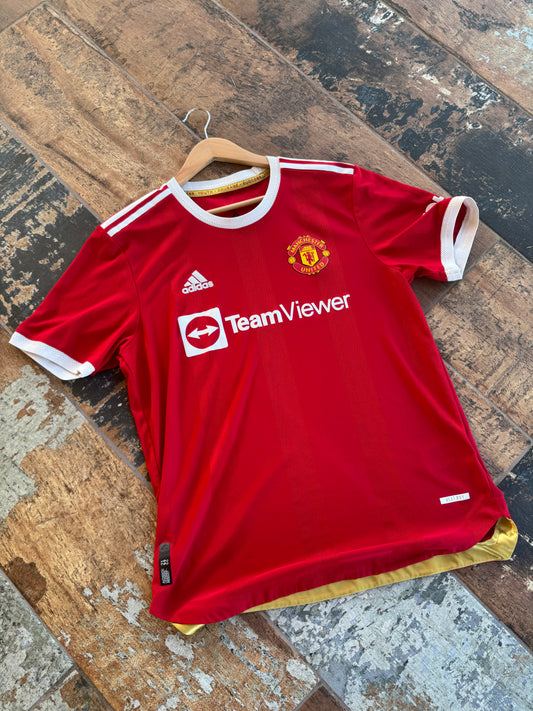 Manchester United 21/22 Home Player Versión Size L