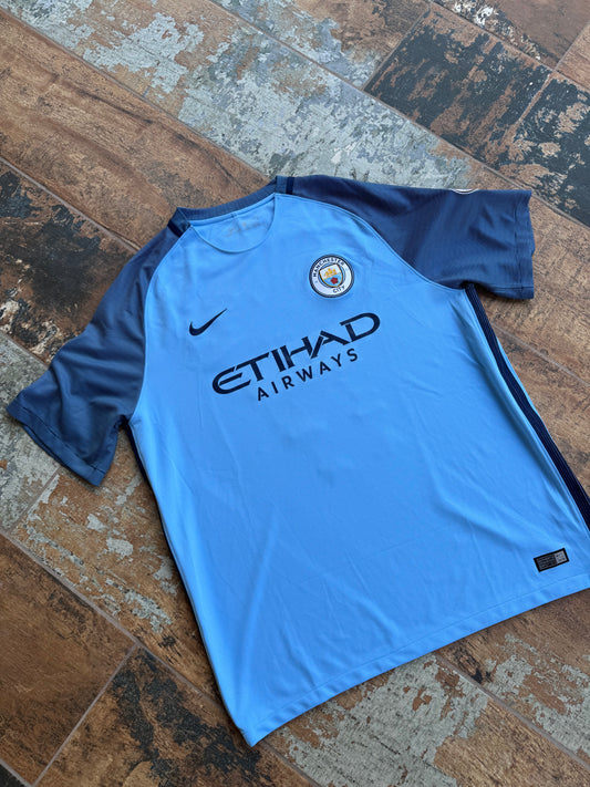 Nike Manchester City 2016/17 Home Soccer Jersey Kevin De Bruyne XL