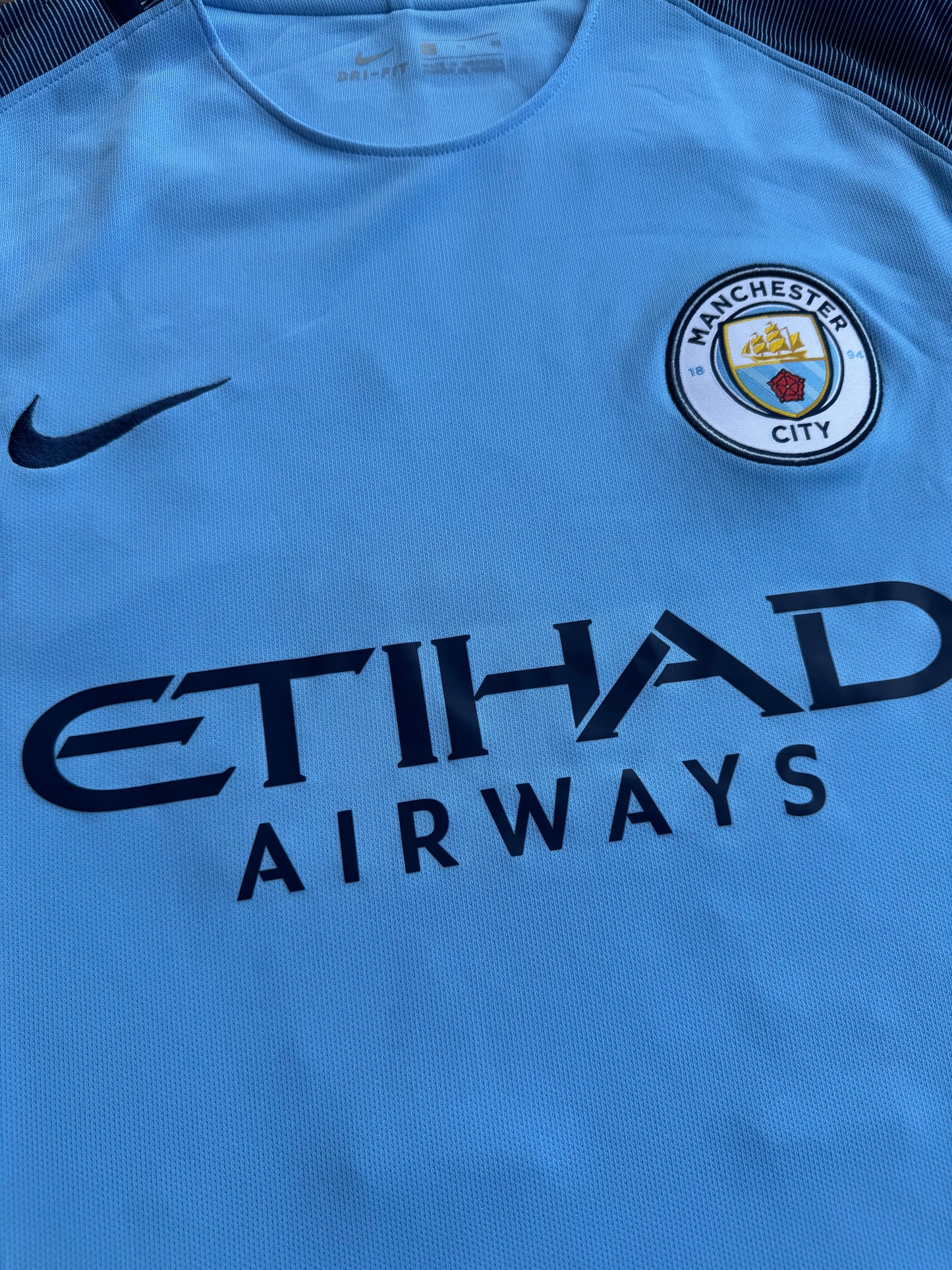 Nike Manchester City 2016/17 Home Soccer Jersey Kevin De Bruyne XL