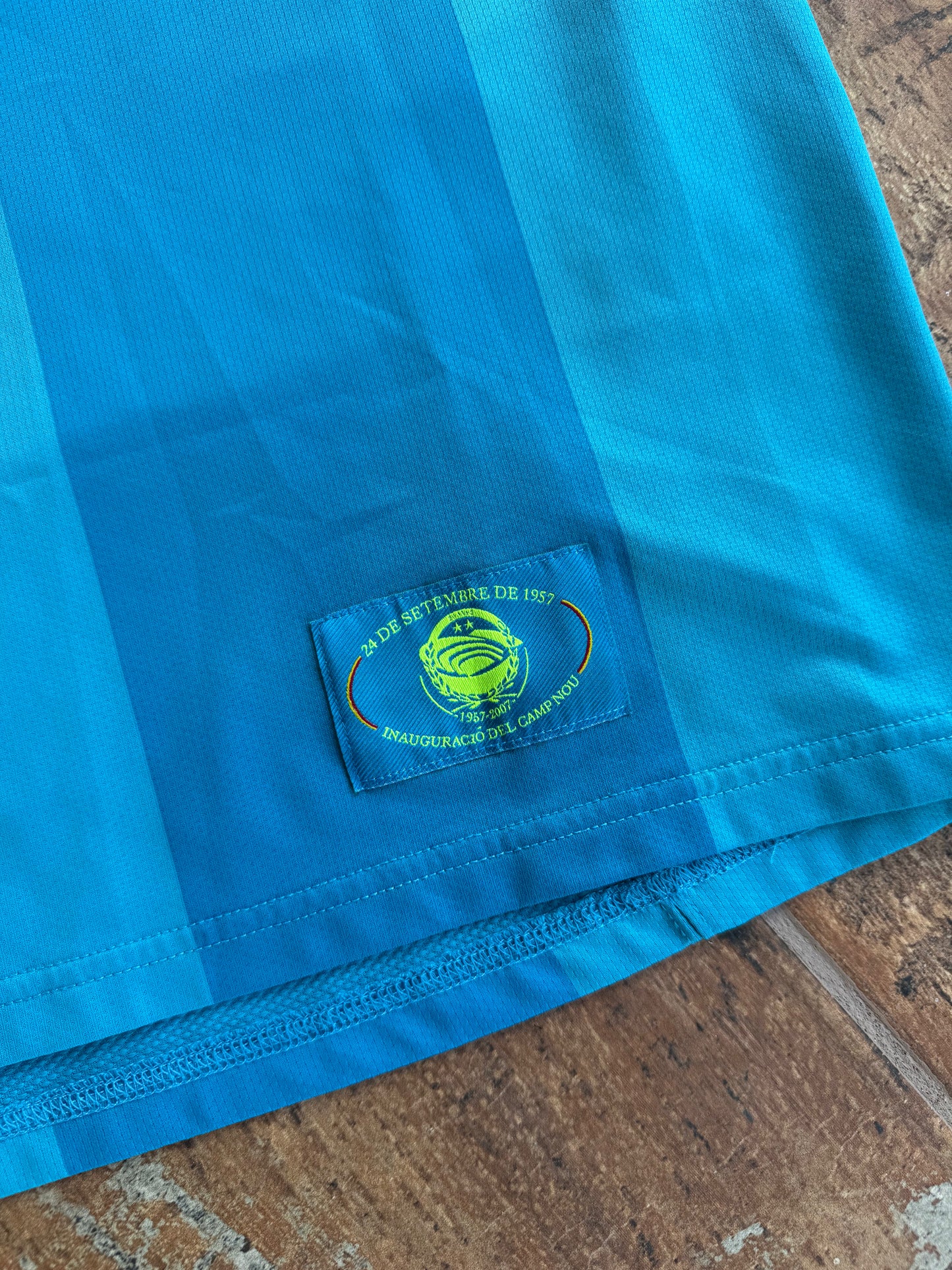 Nike Barcelona 2007/08 Away Soccer Jersey Ronaldinho XL